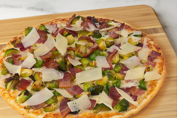 Bacon & Brussel Sprouts Pizza