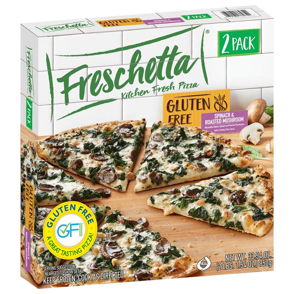 FRESCHETTA® Gluten Free Spinach & Roasted Mushroom - 2 Pack
