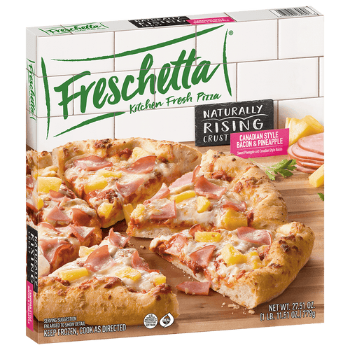 FRESCHETTA® Naturally Rising Crust Canadian Style Bacon & Pineapple Pizza