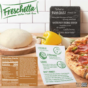 FRESCHETTA® Naturally Rising Crust Supreme Pizza Back Panel