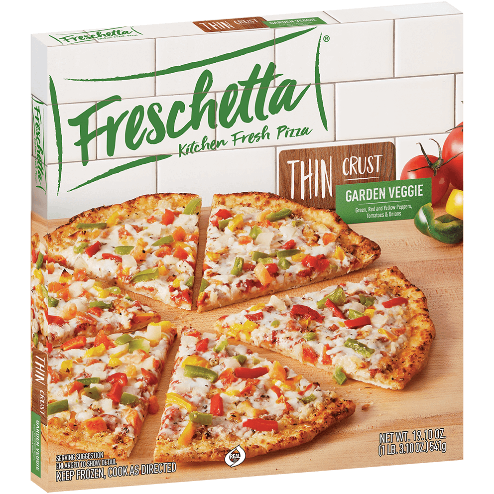 FRESCHETTA® Thin Crust Garden Veggie Pizza